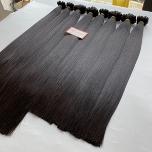 Wholesale Natural Vietnamese Human <b>Hair</b> Bundles Best Quality Raw Unprocessed Soft and 30 Inches Long Double Drawn Single Weft - Product Image 3