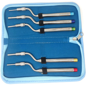 Juego de 5 Osteótomos para Levantamiento de Senos, Instrumentos de Cirugía Dental para Implantes, Convexos y Desviados, de Acero Inoxidable de Alta Calidad, Más Vendidos - Product Image 3