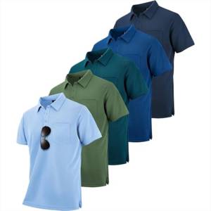 Nuevas camisetas polo transpirables de secado rápido, muy vendidas, para hombre, de alta calidad y corte regular. - Product Image 4