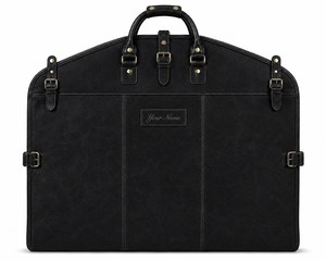 Premium Handmade Genuine Leather Suit Carrier Heavy-Duty Garment <b>Bag</b> Zipper for Casual Simple Travel Wholesale Business <b>Luggage</b> - Product Image 5