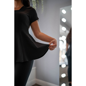 Tunique sans manches pour femmes, uniforme de spa de beauté, salon de coiffure, massothérapeute - Product Image 3