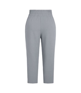 Pantalon de fitness respirant à séchage rapide pour femmes de haute qualité Logo personnalisé bas quantité minimale de commande mi-plat pour les activités intérieures décontractées en plein air été - Product Image 6