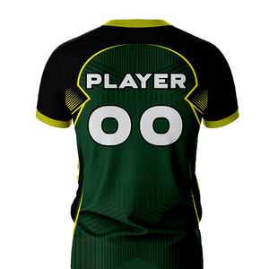 Conjunto de Uniforme de Fútbol Personalizado con Cuello en V, Sublimación Premium, Transpirable, de Secado Rápido, 100% Poliéster, Tejido de Malla - Product Image 4