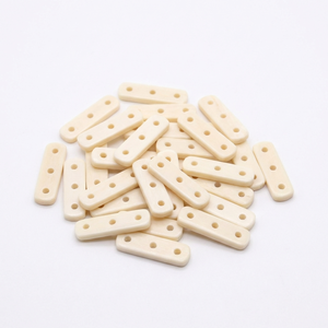 Separadores de Hueso de Búfalo Blanco Natural de 3 Agujeros, Hechos a Mano, Conector de Joyería Multihilo, Suministros para Gargantillas Tribales, Fornituras Étnicas - Product Image 1