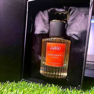 Maham Scents 's Code Eau De Parfum 50ml Spray Fluted Cylindrical Glass Bottle Leather Tobacco Scent Luxury Masculine - Product Image 4