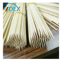 Ensemble de brochettes en bambou vietnamien 100% naturel, non toxique, écologique, durable, résistant à la chaleur, sans revêtements chimiques pour barbecue