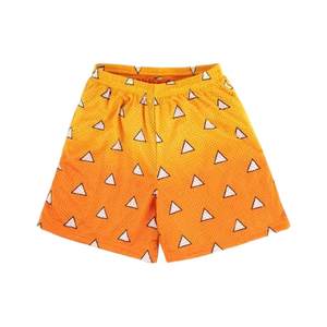OEM <b>Mesh</b> Shorts Men Custom Printed Summer Workout Shorts 100% Cotton Breathable Lightweight Gym Training Shorts - Product Image 2