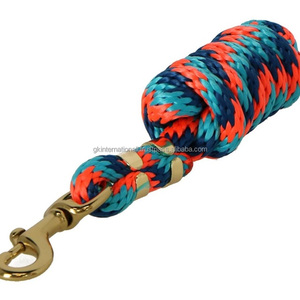 Laisse de marche multifonctionnelle personnalisée pour chevaux, cordes de longe équestres, cordes de levage équestres, laisses de marche en coton pour chevaux - Product Image 4