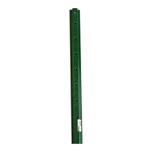 Poteau de signalisation composite vert Brady TUFF'n Lite de 8 pieds à profil fermé pour les panneaux de sécurité extérieurs - Product Image 2