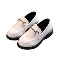 Chaussures à talons noires pour enfants, unisexes, en cuir véritable, à lacets, respirantes, motif floral, quatre saisons, pour garçons et filles, en gros