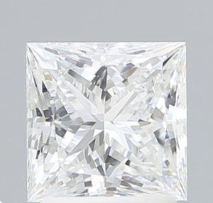 Diamant blanc synthétique CVD de laboratoire, taille princesse, VVS VS DEF, solitaire, certifié IGI, pour la fabrication de bijoux par RAAMAA - Product Image 3