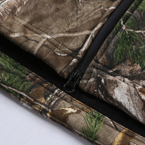 Veste softshell camouflage pour homme, imperméable, à capuche, manches longues, pour la chasse en plein air, saison automne, tissu polyester - Product Image 5