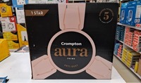 Ventilateur de plafond Aura 2 48 mm Or rose |   Décoratif haute vitesse |   Économe en énergie |   Engrenage du moteur |   Lames en alliage d'aluminium |   Télécommande