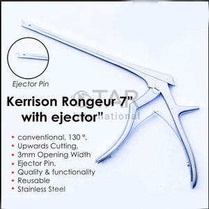 Rongeur Forceps 45 Degree Top Quality <b>Neurosurgery</b> Spinal Kerrison Punches 1mm 2mm 3mm Rongeur Spine Surgery Medic <b>Instruments</b> - Product Image 5