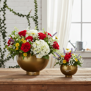 Juego de Macetas de Acero Inoxidable Ecológicas Modernas de Lujo, Macetero con Pedestal, Decoración para Interiores del Hogar, Jarrones de Escritorio para Suculentas - Product Image 5