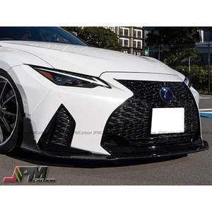 JPMCarbon - Alerón Delantero de Fibra de Carbono Estilo At Style, 3 Piezas, para Lexus IS300 IS350 F-Sport 2021-2025 - Product Image 2