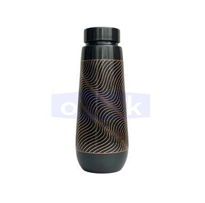 Botella de Agua Portátil de Cobre Puro Grabada, Ecológica, a Prueba de Fugas, de Gran Capacidad, Personalizada, para Uso en Exteriores y Oficina - Product Image 1