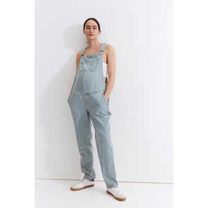 Salopette de travail pour femmes, en coton durable, bretelles réglables, douce et confortable, tenue décontractée pour tous les jours - Product Image 3