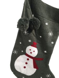 Calcetines Navideños de Punto Personalizados 100% Algodón Orgánico Modelo CS.KCS-03 Tamaño Personalizado Ecológicos Elegantes Sostenibles - Product Image 3