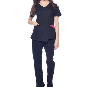 Women Nursing Uniform Stylish Cotton Polyester Medical Science Women scrub <b>Nurse</b> Stylish Medical Design Women Nursing Uniform - Product Image 1
