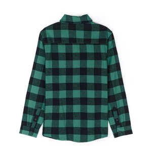 Chemises pour hommes de haute qualité, impression personnalisée du logo, chemise en flanelle pour hommes, matériau personnalisé, chemise en flanelle flexible pour hommes, prix raisonnable - Product Image 4