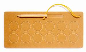 Tablero de Trazado de Círculos de Madera, Juguete para Niños, Práctica de Escritura, Tablero de Trazado de Círculos de Madera para el Desarrollo de la Caligrafía - Product Image 4