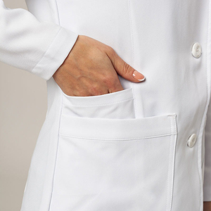 Wholesale Designer Hospital Doctors Lab Coats Uniform White Canvas High Quality Comfortable New Arrival <b>Scrub</b> Uniform - Product Image 4