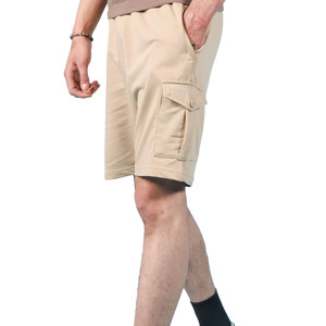 2026 High Quality Cotton Fleece Sweat Shorts for Men <b>Women</b> Solid Pattern Casual Gym/Training Style Quick Dry Breathable - Product Image 5