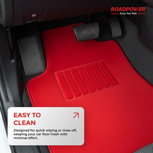 Alfombrillas de Coche ROADPOWER (RP-MAT-033) Premium de 5 Piezas, Duraderas, Diseño de Fácil Colocación, Tela Resistente de Alta Calidad con Bordes Reforzados - Product Image 4