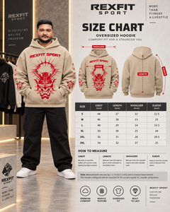 <b>Mens</b> Sand Beige Waffle Heavyweight Fleece Pullover Hoodie <b>Red</b> Mask Graphic Skulls Pattern Streetwear <b>Sweatshirt</b> Custom OEM - Product Image 5