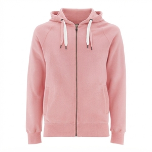 Veste à capuche pour homme sur mesure, sweat-shirt à fermeture éclair intégrale avec poches avant pratiques et capuche à cordon de serrage - Product Image 1