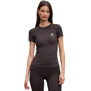 T-shirt décontracté pour femme en mélange de lin, manches courtes, léger, respirant, tissu doux, confortable pour tous les jours - Product Image 1