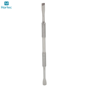 2026 Stainless Steel Customized Made With Textured Grip For Manicure Grooming Dual-Sided Metal Nail Art Maintenance <b>Tool</b> - Product Image 3