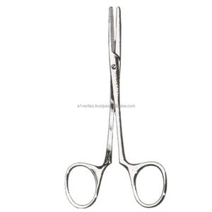 Pinces à artères manuelles en acier inoxydable VERITAS Spencer-Wells A-1 droites et courbées |   Instrument chirurgical réutilisable - Product Image 6