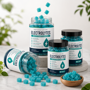 Bonbons Gélifiés Énergisants Naturels aux Plantes, Multivitamines et Électrolytes, 60 Unités, Complément Alimentaire pour Adultes, Fournisseur OEM ODM - Product Image 2