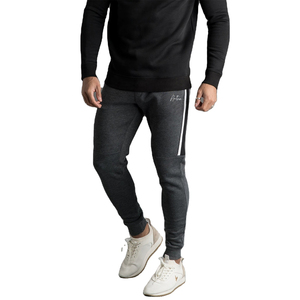 Nouvel arrivage : Ensemble de survêtement en molleton de coton pour homme / Unisexe, col rond, personnalisable, idéal pour le sport et la gym - Product Image 3