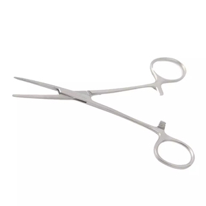 12.5cm Curved Stainless Steel Hemostatic Mosquito Forceps Hemostat Locking Surgical Mosquito Forceps needle holder OEM - Product Image 2