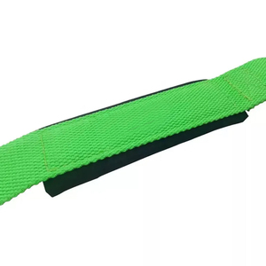 Sangles de musculation en coton robustes avec support de poignet en néoprène pour la gym, logo personnalisé, sangles de musculation professionnelles - Product Image 5