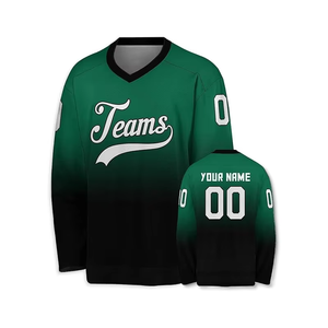 Maillots de lacrosse et de hockey unisexes en polyester 100% personnalisés avec impression numérique pour équipes, vente en gros - Product Image 1