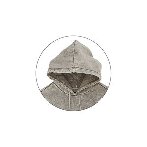 Sudaderas con Capucha para Hombre, Cómodas, de Manga Larga, Lavado Ácido, al por Mayor, Calidad Premium, Precio Económico, 100% Algodón - Product Image 2