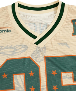 Camiseta de Fútbol de Malla Estilo Vintage Americano para Hombre, Estilo Urbano OEM, Talla Grande, Unisex - Product Image 4