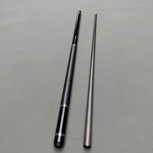 カスタムブランド147cm 12.5mm炭素繊維プールキューメイプルウッドバットステンレス2ピース - Product Image 1