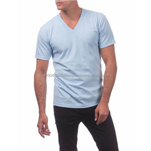 T-shirts en gros de haute qualité, écologiques, pour hommes, col en V, 100 % coton, multipack, coupe classique, unisexe, vierges, 230g - Product Image 6