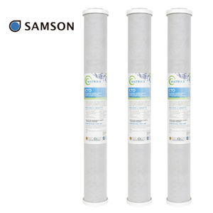 Filtre à charbon de bois de 20 pouces pour la cuisine, la cuisson et le lavage des légumes, pour purificateurs d'eau de comptoir, matériau certifié NSF - Product Image 1