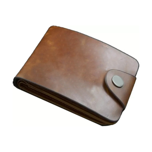 Unisex Men's Cowhide Leather <b>Wallet</b> <b>Long</b>-Lasting Open RFID Protected Genuine Leather Lining Fashion Daily Use Waterproof Large - Product Image 2