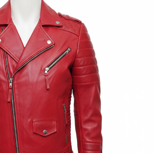 Giacca in Pelle alla Moda per Uomo, Ultimo Design, Personalizzabile con Logo Stampato, Vendita Calda - Product Image 6