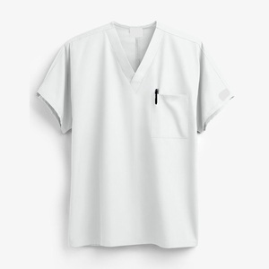 Elegante Conjunto de Uniforme Médico para Mujer, Cómodo Conjunto de Dos Piezas, Transpirable, para Enfermeras y Doctoras de Hospital - Product Image 1