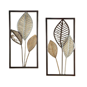 Trendy Vintage Metal Wall Arts for Indoor Outdoor Home Decor Abstract Pattern Living Room Bedroom Hanging Wall <b>Vase</b> Wall Decor - Product Image 5
