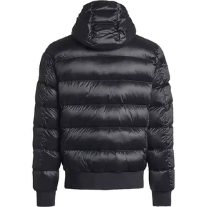 Custom Outdoor Men Puffer Jacket With Quilted Construction Lightweight Padding Waterproof Sleeve For Snow Outdoor Wear - Product Image 3