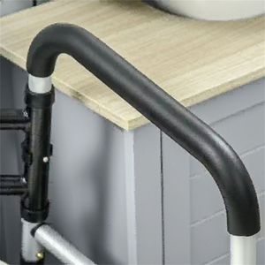 Adjustable Height Toilet Safety Rails Stainless Steel Shower <b>Grab</b> <b>Bar</b> Hospital Walking Aid - Product Image 4